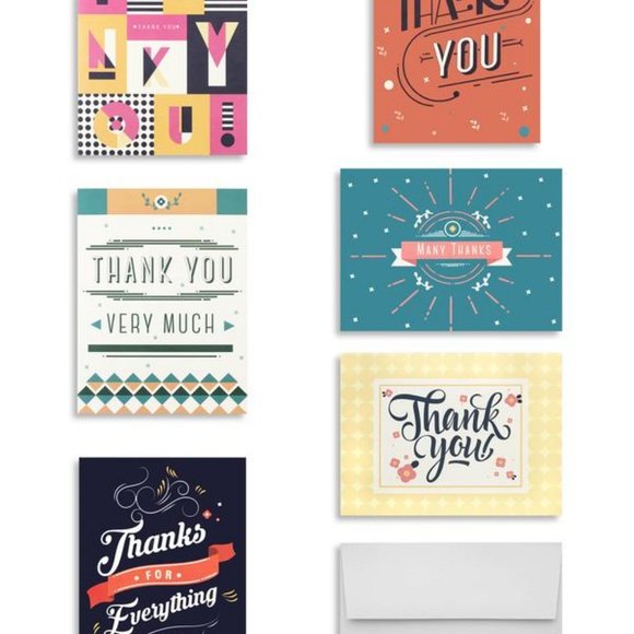 MILIKO UNIQUE DESIGN THANK YOU CARD (3 BOXES SET) - Picture 5 of 7